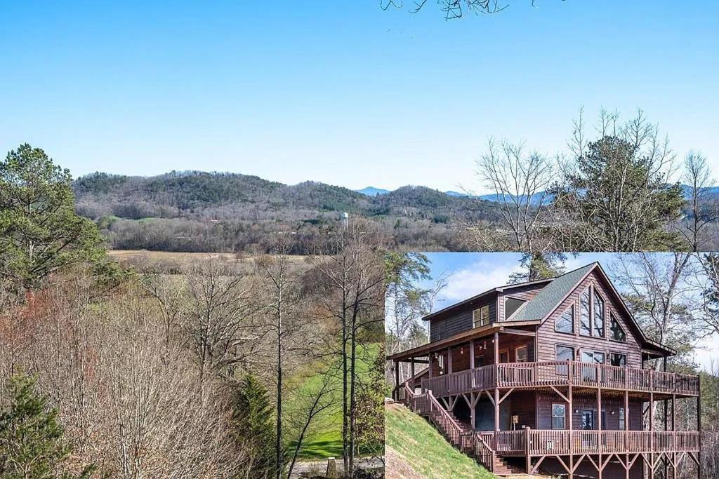 Mistletoe Cabin- Private Cabin W Views, Hottub, Pet Friendly Murphy Exterior foto