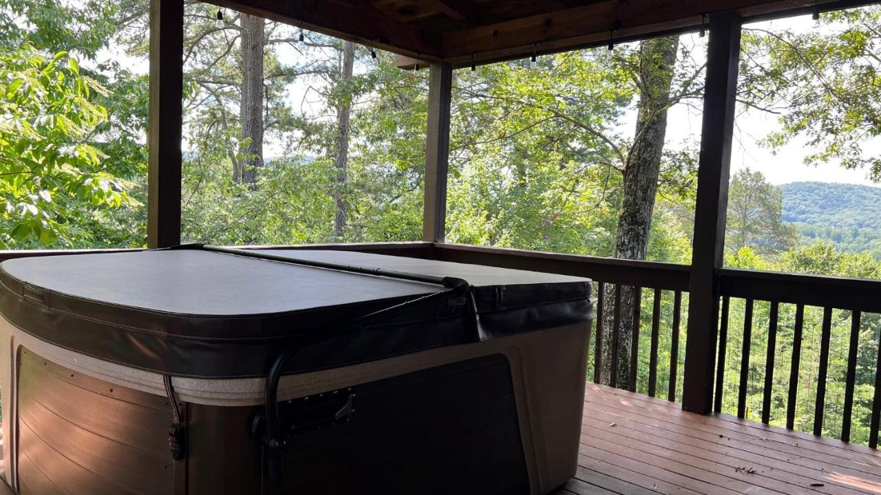 Mistletoe Cabin- Private Cabin W Views, Hottub, Pet Friendly Murphy Exterior foto