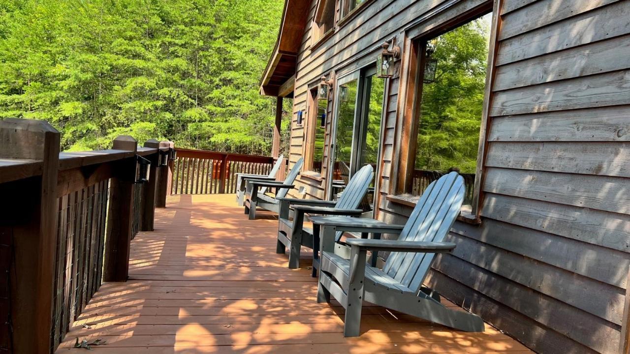 Mistletoe Cabin- Private Cabin W Views, Hottub, Pet Friendly Murphy Exterior foto